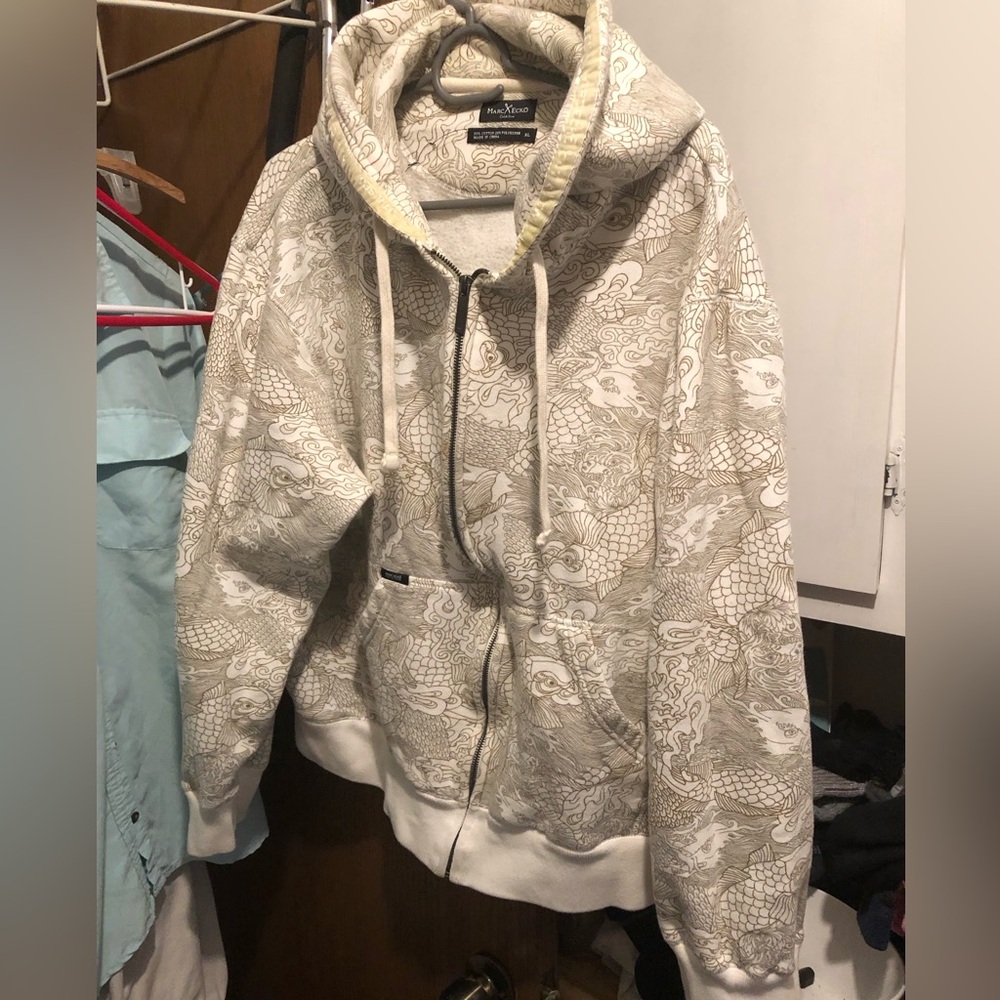 Rare! Marc Ecko Detailed Print Hoodie- $80 or $65 w/offer